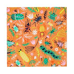 Daydream Society: Backyard Bugs Napkins 16pk
