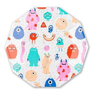 Daydream Society: Little Monsters Plates 8pk