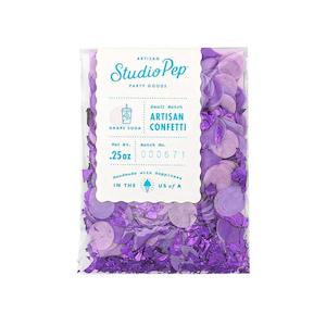 Studio Pep: Grape Soda Purple Confetti