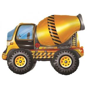 Construction: Standing Airz Cement Mixer Foil Balloon