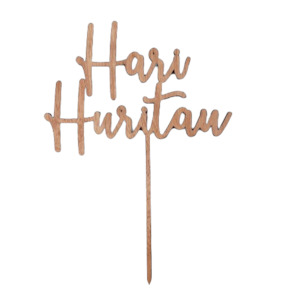 Hari Huritau Cake Topper
