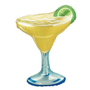 Jumbo Margarita Glass Foil Balloon