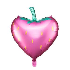 Tropical: Strawberry Foil Balloon