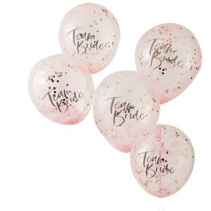 Confetti Balloons: Floral Hen Party Confetti Balloons 5pk