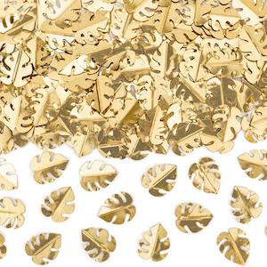 Tropical: Gold Leaf Confetti