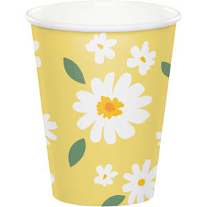 Sweet Daisy Cups 8pk