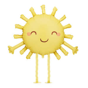 Sunshine: Happy Sun Walking Foil Balloon