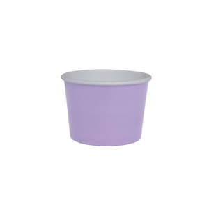 Ice Cream: Pastel Lilac Paper Gelato Treat Cup 10pk