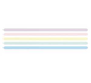 Pastel: Pastel Matte 260S Modelling Twisting Balloons 100pk