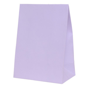 Pastel: Pastel Lilac Paper Party Favour Bag 10pk