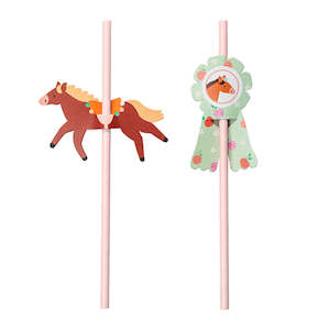 Straws: Horse Straws 6pk