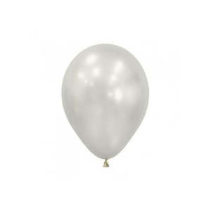 White: Mini Silk Oyster White Balloons