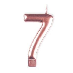 Rose Gold: Rose Gold Candle - Number 7