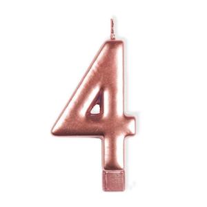 Rose Gold: Rose Gold Candle - Number 4