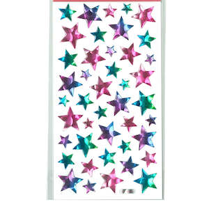 Space: Laser Star Stickers
