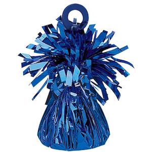 Balloon Accessories: Blue Balloon Weight