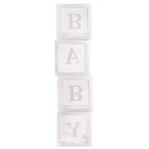 White Baby Balloon Boxes