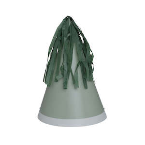Party Hats: Eucalyptus Party Hats 10pk