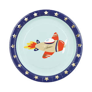 Airplane Plates 6pk