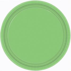 Lime Green Large Plates 20pk