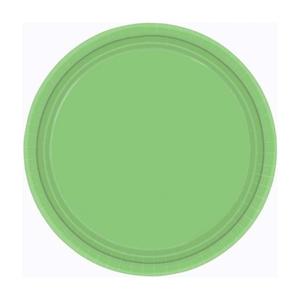 Mexican Fiesta: Lime Green Plates 20pk