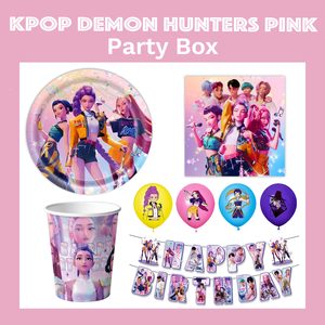 Party Boxes: KPop Demon Hunters Pink Party Box