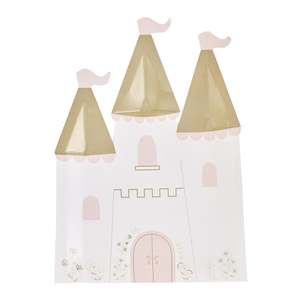 Princess: Princess Castle Party Plates 8pk