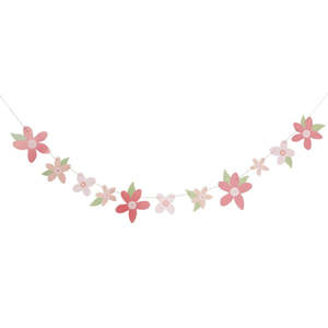 Garlands: Pink Flower Garland
