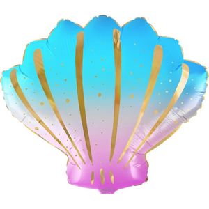 Mermaid: Iridescent Shell Foil Balloon