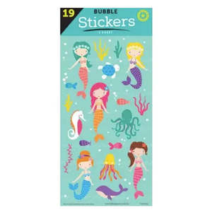 Mermaid: Mermaid Bubble Stickers