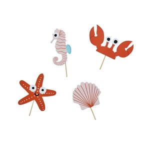 Mermaid: Sea Friends Food Picks 12pk