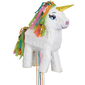 White Unicorn Pinata