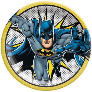 Superhero: Batman Plates 8pk