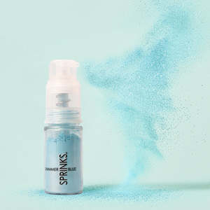 Blue: Blue Edible Shimmer Dust Pump