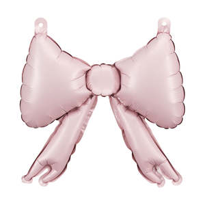 Pink: Pink Bow Foil Balloons 5pk