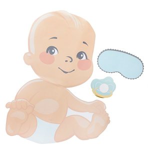 Baby Shower: Baby Shower Pin The Dummy Game