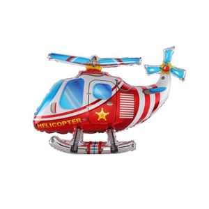 Rescue Helicopter Standing Foil Balloon