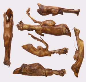 Smoked Goat Hooves Dog Treats