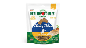 Bones: Healthy Edibles Chewy Bites Chicken Dog Treats 170g