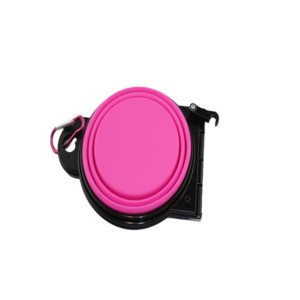 For Puppies: Double Travel Collapsible Food And Water Bowl For Cats And Dogs - Small