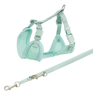 Training Accessories: Junior Puppy Soft Harness with Leash - Mint
