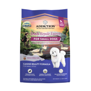 Addiction Duck Royale Entrée Small Dog Dry Food 1.5kg