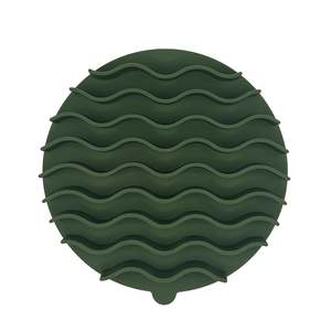 New Items: Waggin Tails Slow Feeder Insert Olive Wave 15cm
