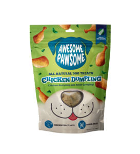 New Items: Awesome Pawsome Chicken Dumpling  Dog Treats 85g