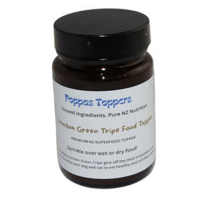Poppas Toppers Venison Green Tripe Food Topper Sprinkles (50g)