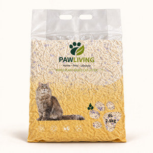 New Items: PAWLIVING Mixed Plant-Based Cat Litter 6 Litre – 2.5kg