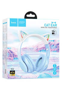 Headphones And Earphones: Hoco. W42 Cat Ear Wireless Headphones