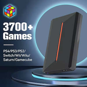 500GB Gaming Hard Drive Console With 3700+ Games Plug & Play For Win PC Launchbox