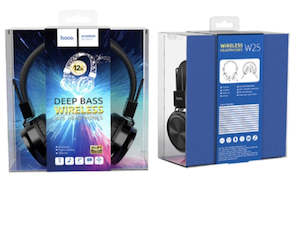 Headphones And Earphones: Hoco W25 Deep Bass Wireless Headphones