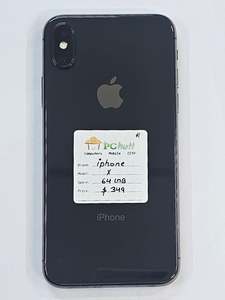 Apple Phones: Apple iPhone X 64GB, Refurbished Phone